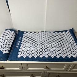 Kanjo Premium Acupressure Mat and Pillow Set for Back & Neck Pain Relief