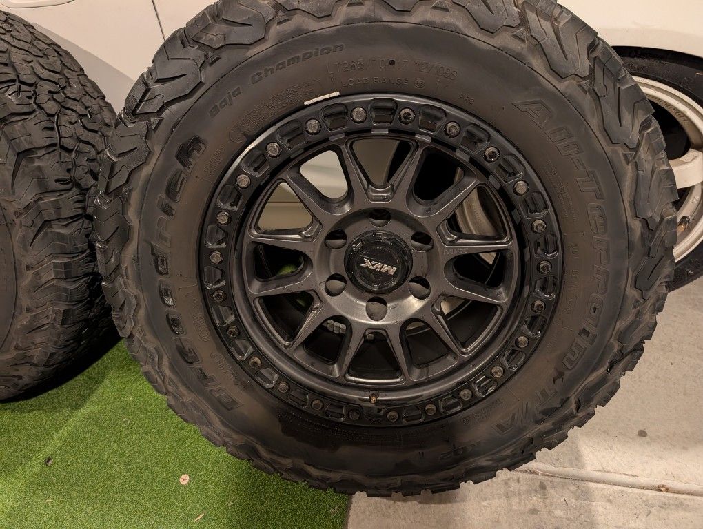 MVX VX12 17x9 6x139.7 -12 Matte Graphite