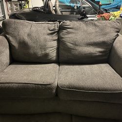 Gray Love Seat 