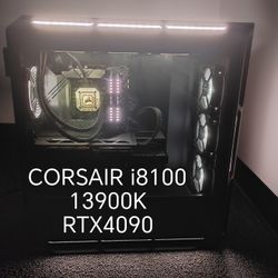 i9-13900K RTX4090 64GB DDR5 RAM 4TB SSD CORSAIR High Performance Gaming PC Vengeance i8100