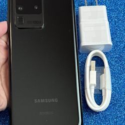 Samsung Galaxy S20 Ultra 5g (256gb) Black UNLOCKED 