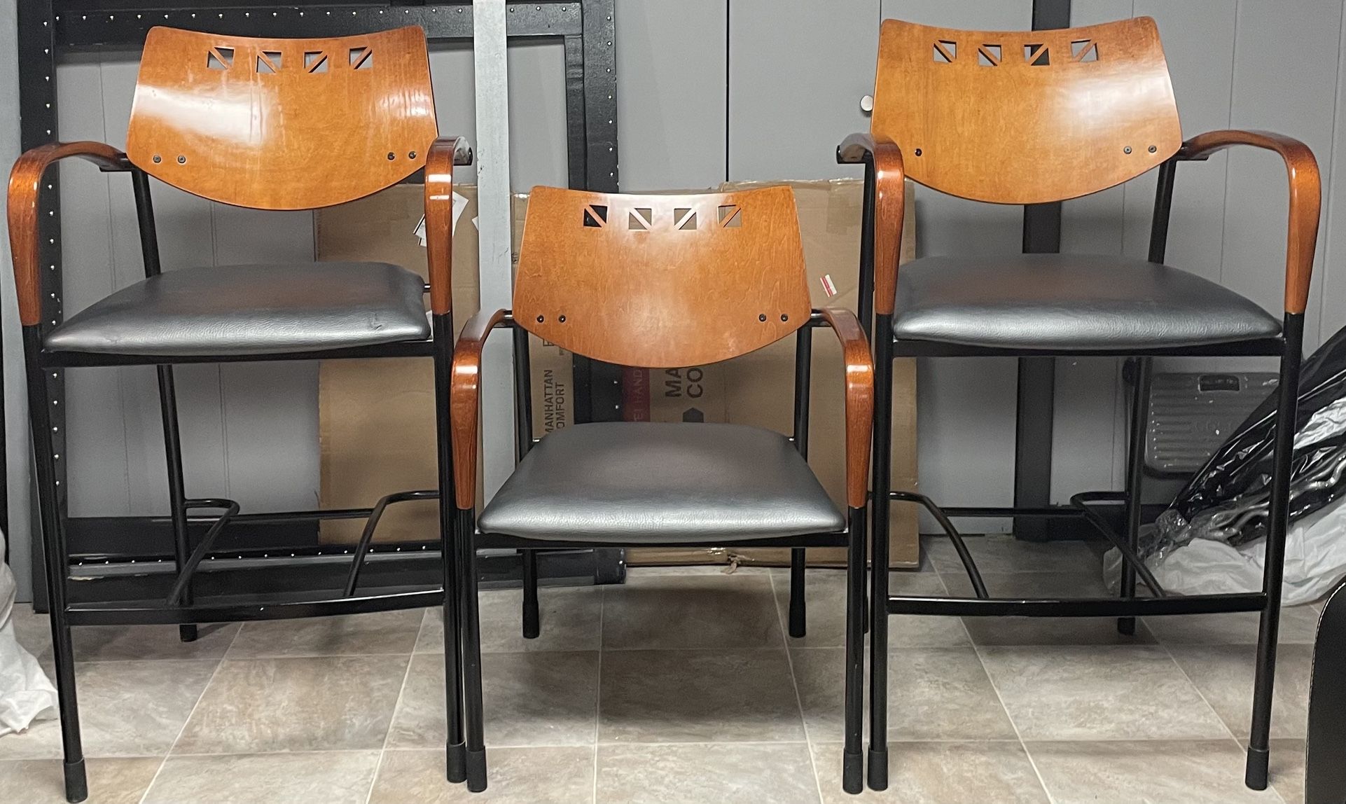 $140 Set of 2 Barstools and Matching Chair