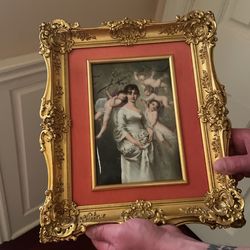 Antque Porcelain Portrait