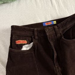 Empyre Brown Corduroy Boy Pants 