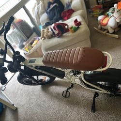 Brand New CycRun Vintage Moped E-Bike – 750W, W/ Box