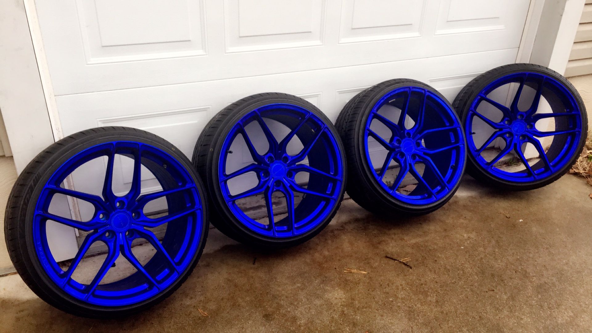 20 inch staggered concave Limited Stance wheels