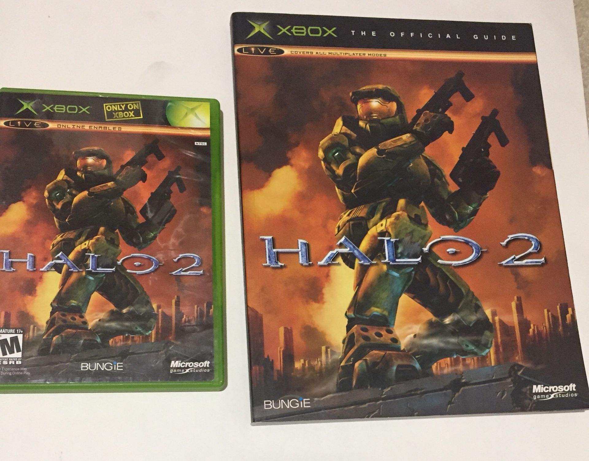 Halo 2 with guide book