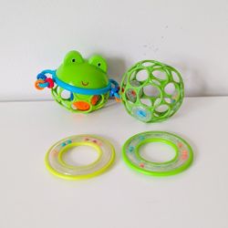 Bright Starts Little Shaker OBalls and Rattles Bundle