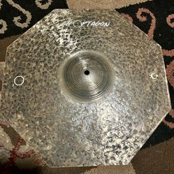 18” Choptagon Dark Hammered Crash Cymbal 