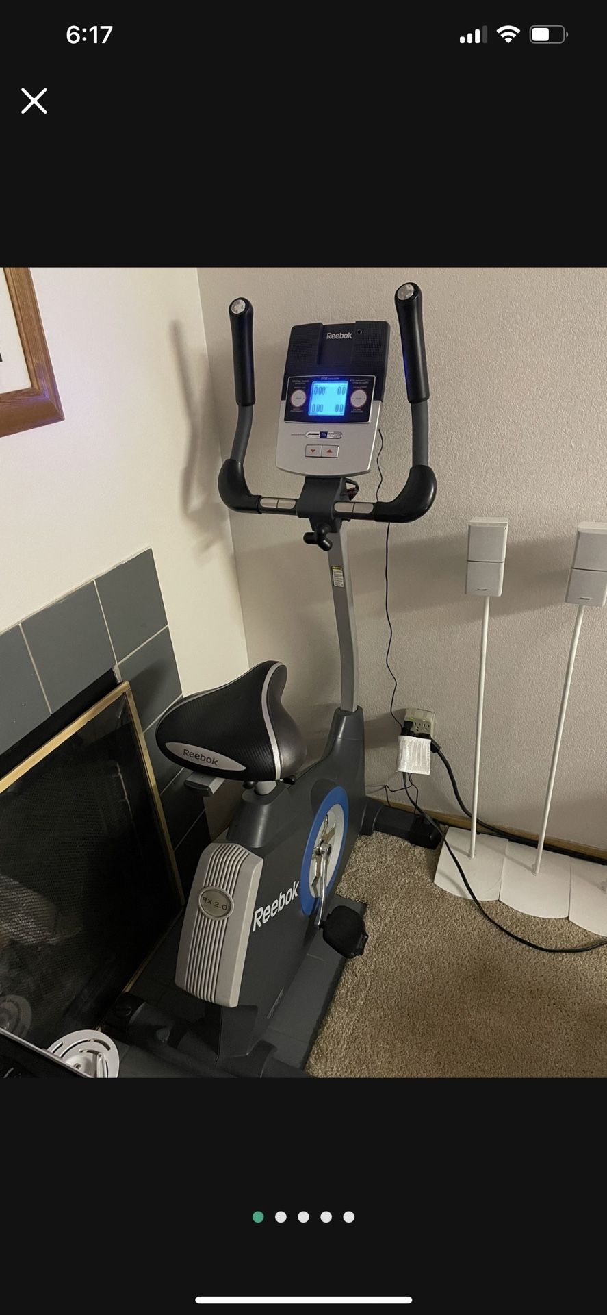 Reebok Trainer RX 2.0 Exercise Bike for Sale in Lynnwood WA OfferUp
