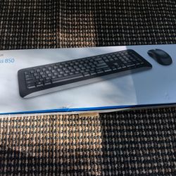 Brand New Wireless 850 Desktop Keyboard 