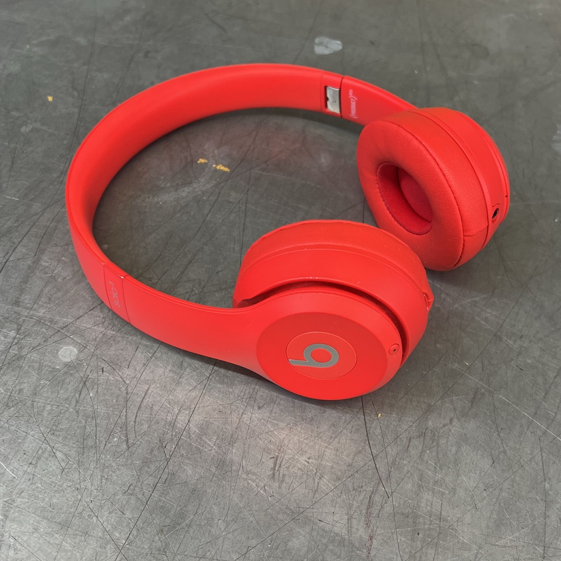 Beats By Dre Solo 3 Bluetooth Red Headphones