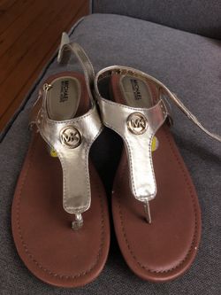 Michaels kors gold sandals