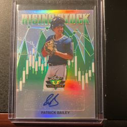 Patrick Bailey Autographed Rookie Card