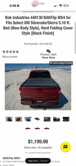 Truck bed cover