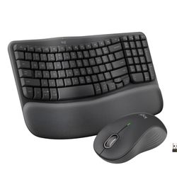 Logitech MK670 Wireless Wave Keyboard And Mouse