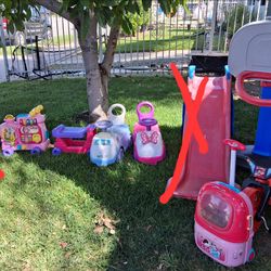 Toddler toys used clean good for your play area fun zone some $5 others $10 obo for all