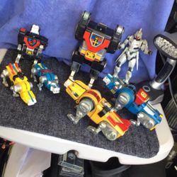 Vintage Collectible Voltron Defender Of The Universe Action Figures 