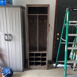 Entryway Organizer With Shoe Rack