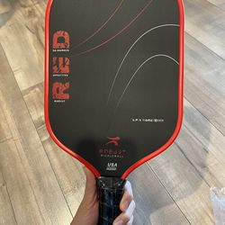R.E.D CliffPickleball Signature Paddle | T700 Raw Carbon, SPS Core (14mm/16mm)