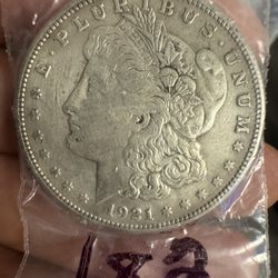 Silver Coins And Gold Bars/Coins