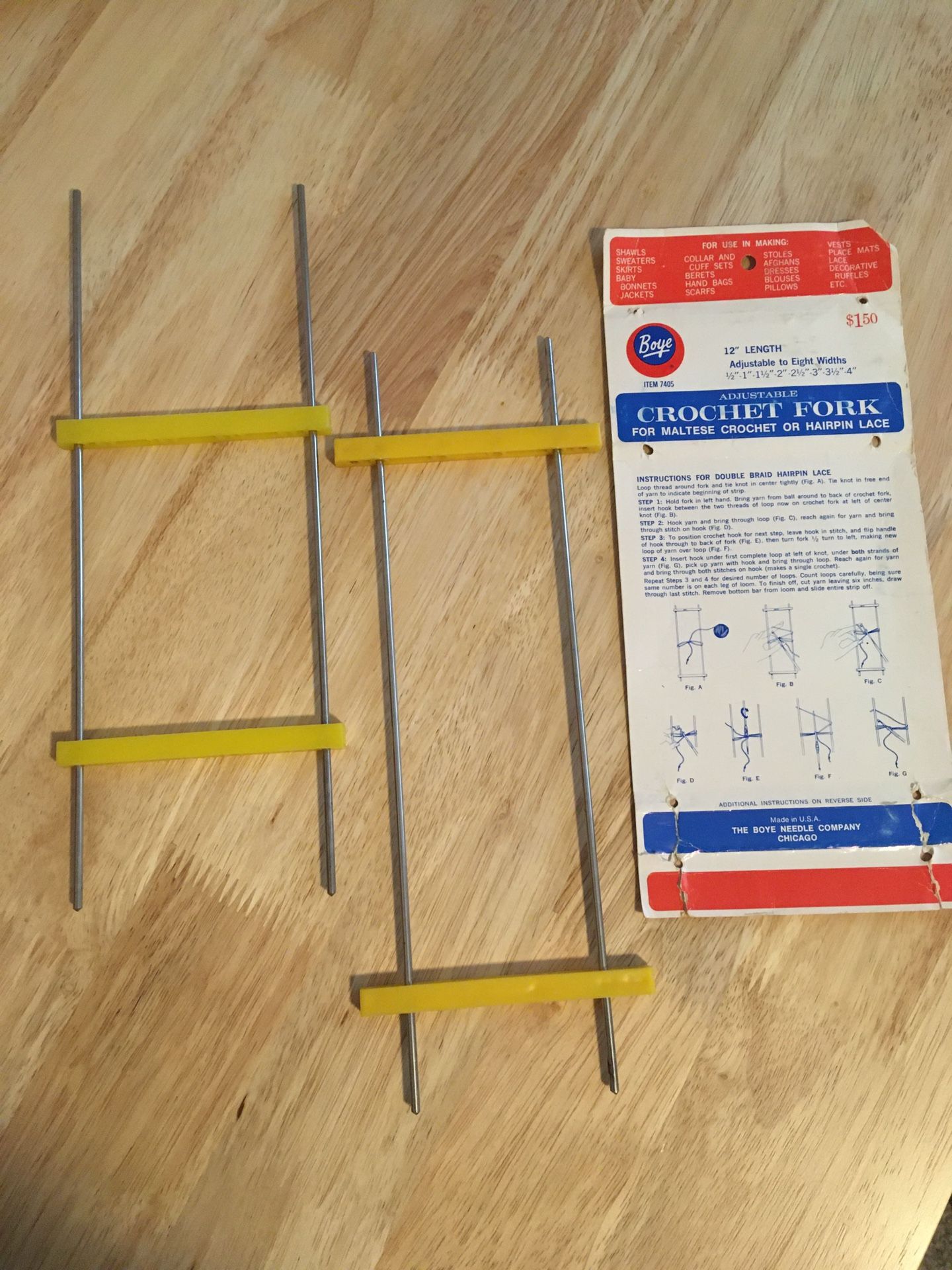 Crochet Hairpin Lace Tool
