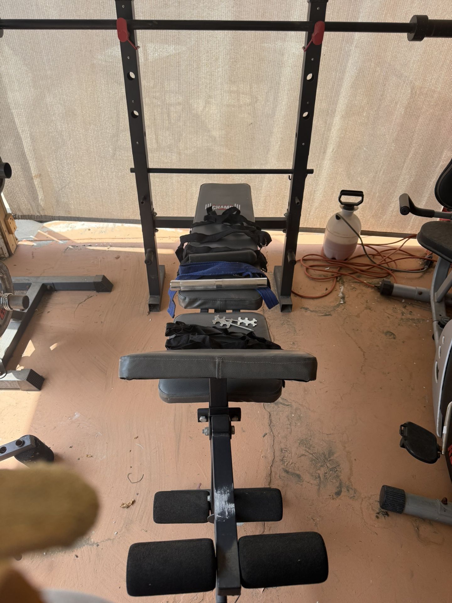 Workout Benches And Weights
