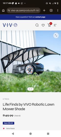 $50 VIIVO ROBOTIC LAWN MOWER SHADE