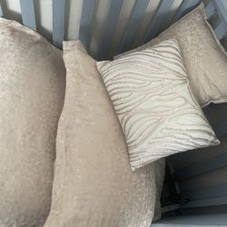 Comforter With 2 Decorative Pillows 