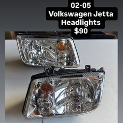 02-05 Volkswagen Jetta Headlights 
