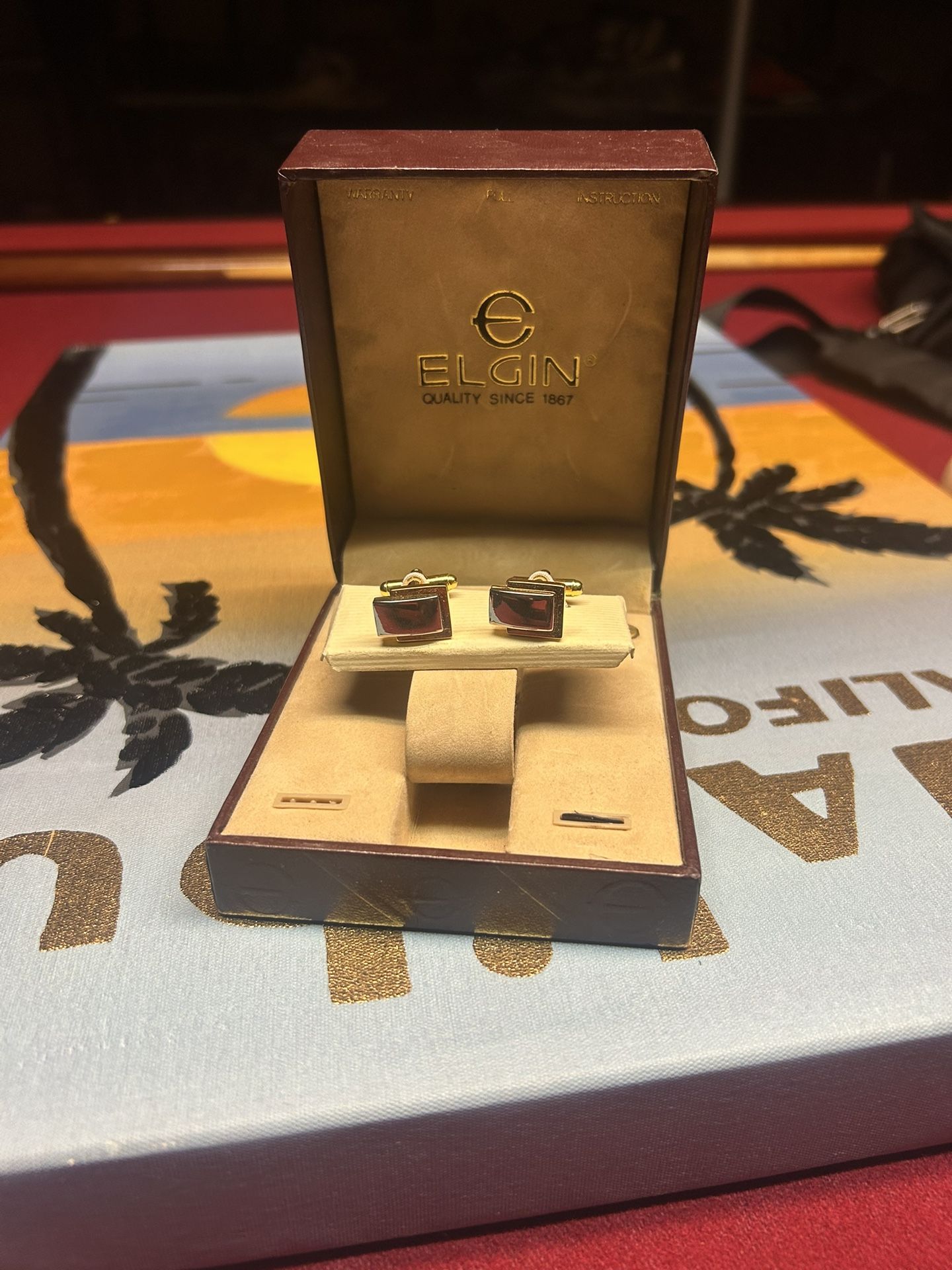 Elgin Watch Movement Cufflinks