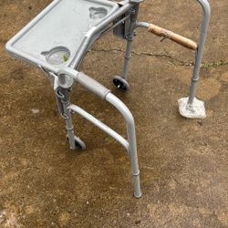 Guardian Walker With Folding Tray 