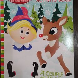 New Rudolph Coloring And Activity Book 