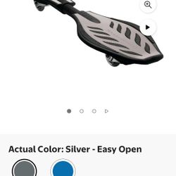 Razor RipStik Caster Board Classic - Silver, 2 Wheel
