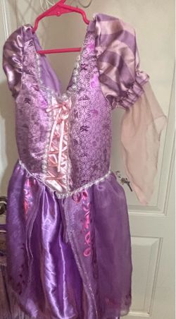 Purple Princess Rapunzel Girls Costume Dress