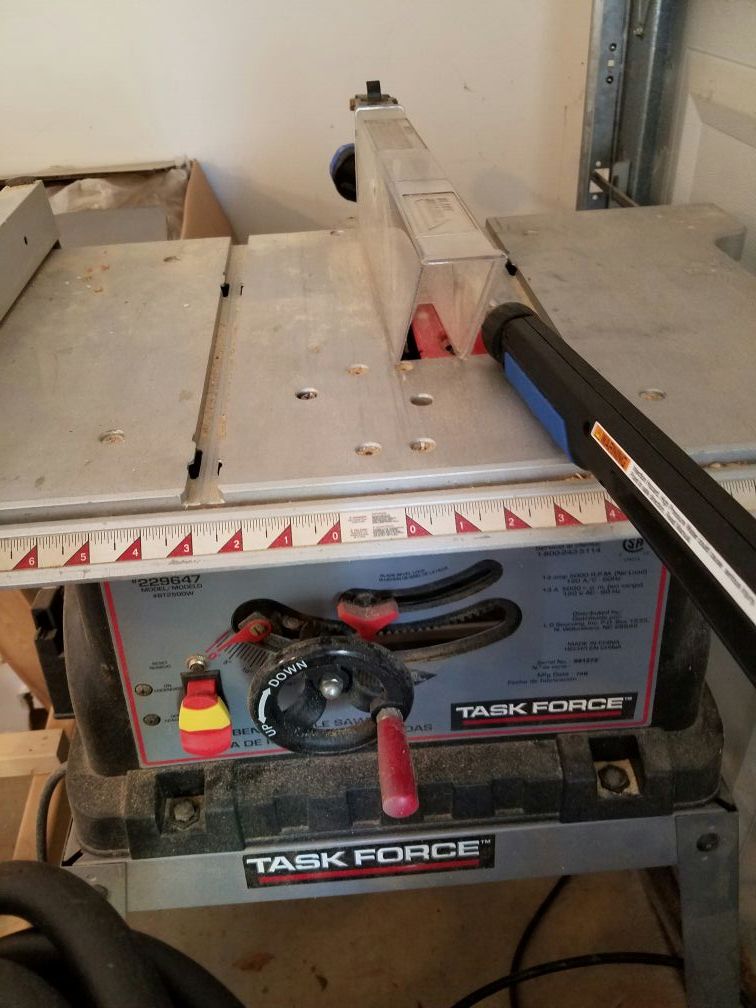 Task force table saw
