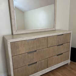 Klaussner Monterrey Washed Oak Dresser 