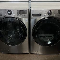  LG  WASHER AND  ELECTRIC DRYER SET EXCELLENT CONDITIONS 