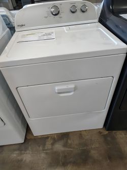 Whirlpool white electric dryer 7.0cu