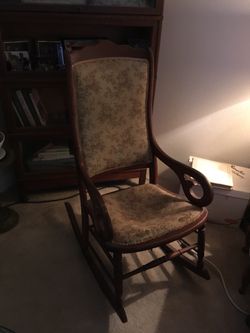 Antique wooden rocking Chair