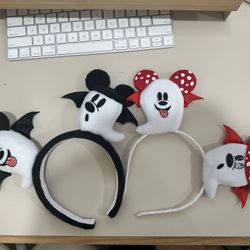 Inspired mickey Ears Halloween Ghost 