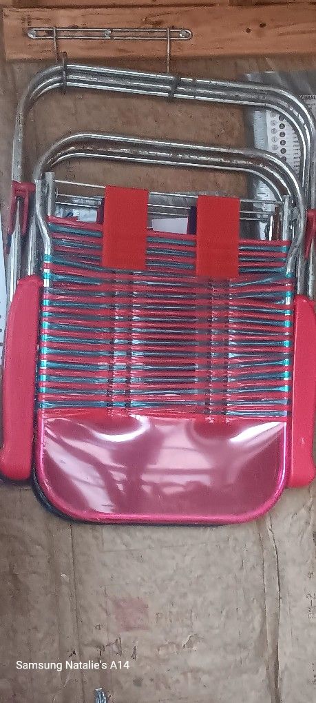 Two Folding Chairs