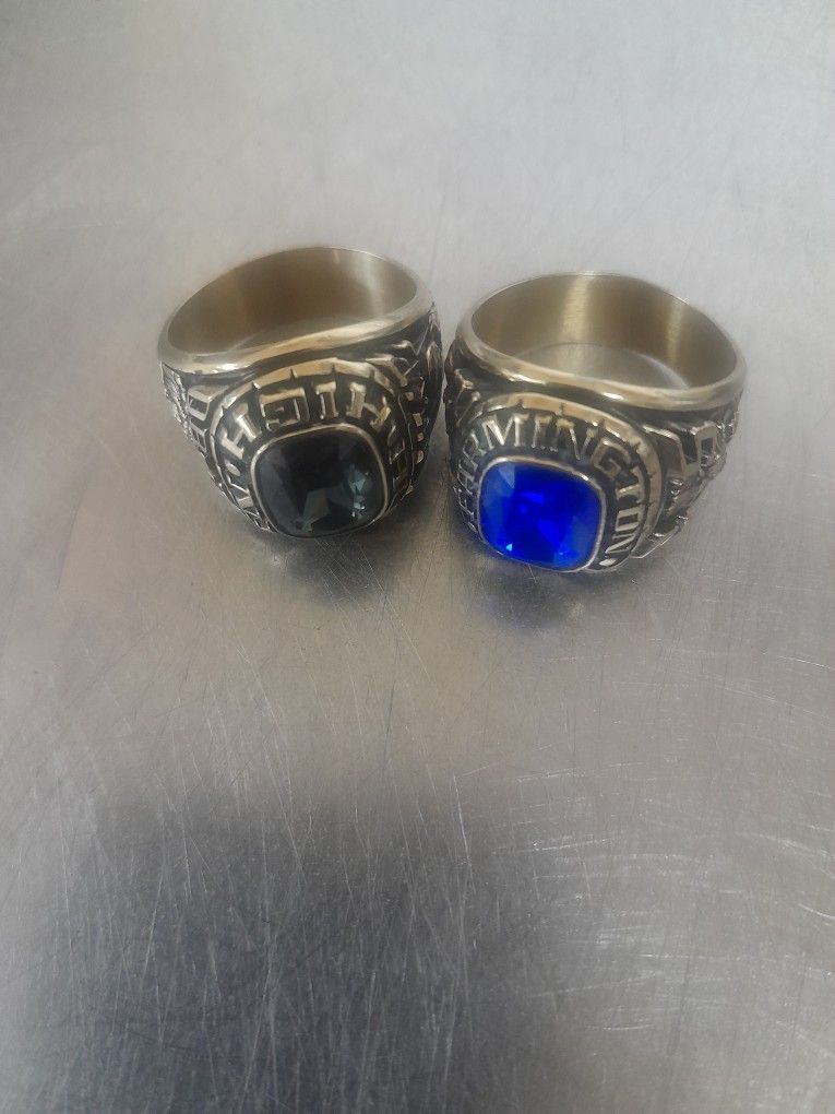The blue one is Farmington High Green is rustin high