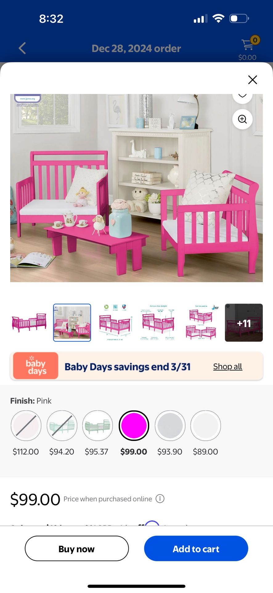 Toddler Bed