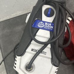 AR BLUE CLEAN USED  Electric Pressure Washer-Powerful Heavy Duty 1600PSI Manual Adjustable High Low Cold Water Sprayer