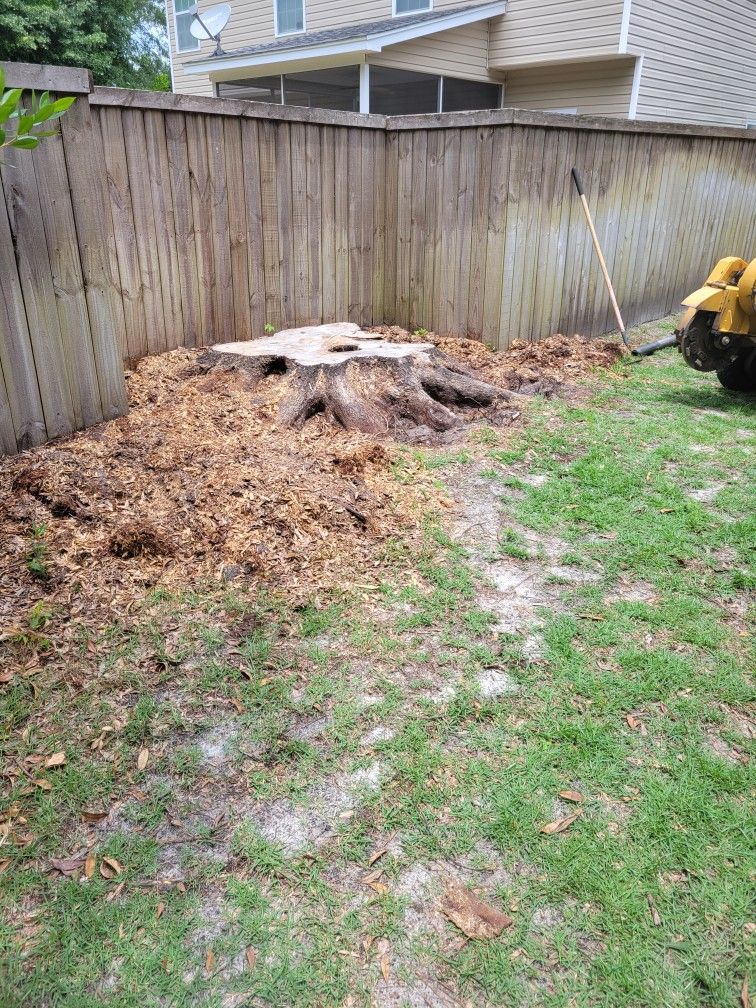 Stump Grinding.