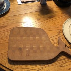 Whale Cutting Board