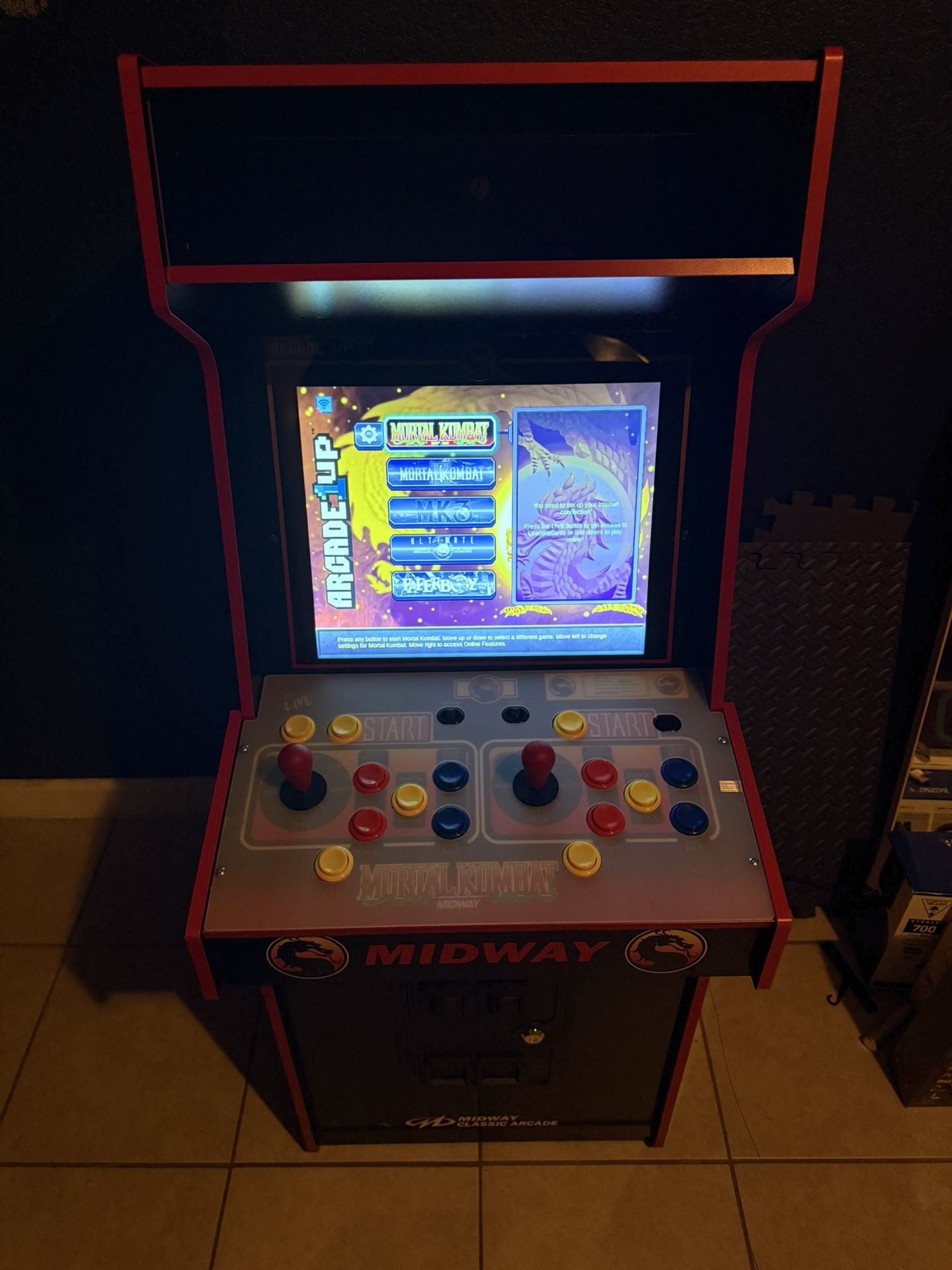 Mortal Kombat Arcade Machine