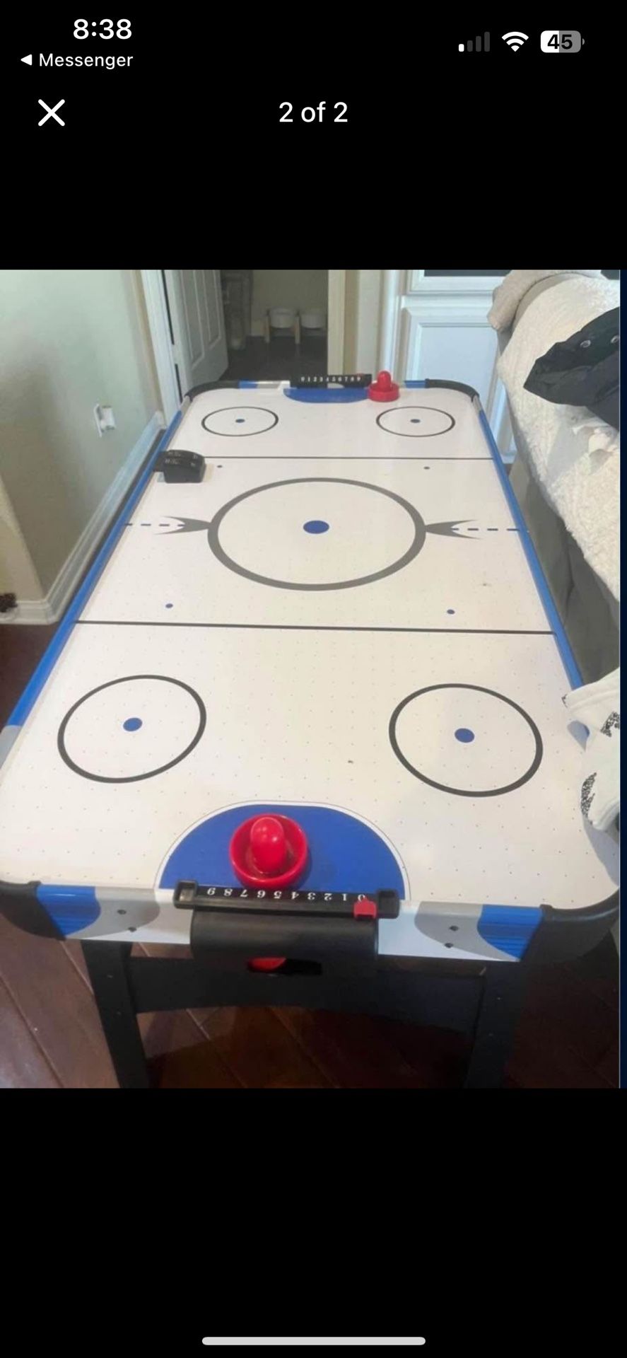 Air Hockey table