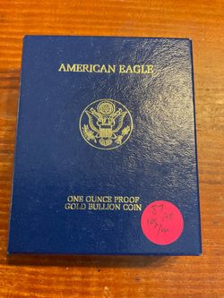 1987 AMERICAN EAGLE 1oz GOLD PROOF